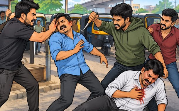 पिंपरीत रिक्षात सीट भरण्याच्या वादातून हल्ला...