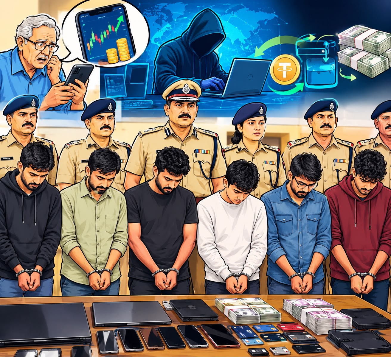 बनावट ट्रेडिंग अ‍ॅपद्वारे ८६ लाखांची फसवणूक; सायबर टोळीवर मकोका!