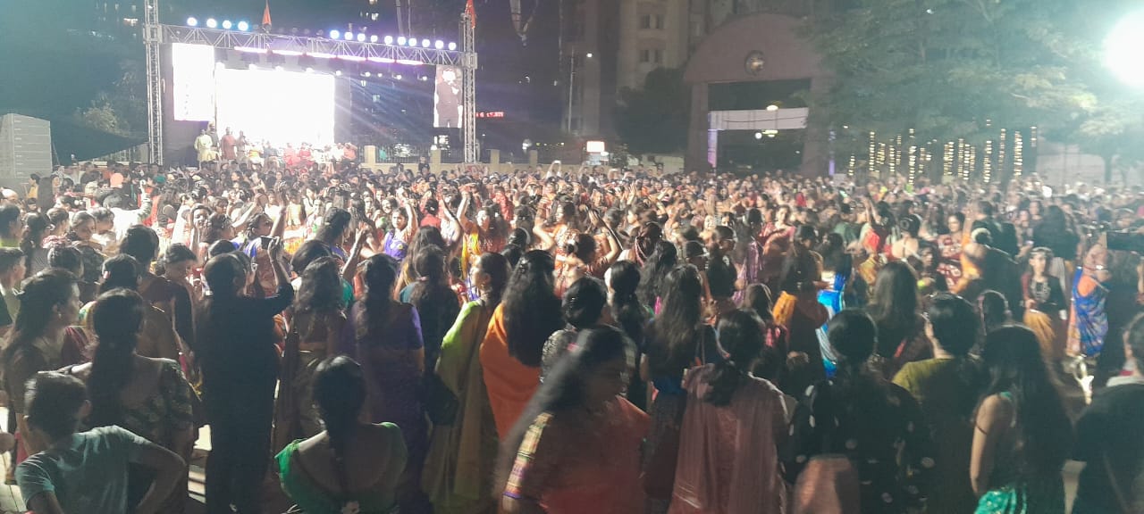 उन्नती सोशल फाउंडेशनचा दांडिया महोत्सव जल्लोषात संपन्न!..