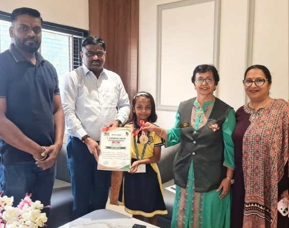चॅलेंजर पब्लिक स्कूलच्या आराध्या महोरचे राष्ट्रीय बोक्से स्पर्धेत सुवर्णयश..