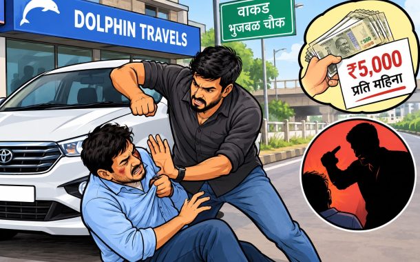 हप्ता दे नाहीतर जीवे मारू! वाकडमध्ये कारचालकाला धमकी..