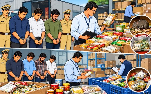 चाकणमध्ये नामांकित कंपनीत उंदराने खाल्लेला तर एका कंपनीत एक्स्पायर झालेला माल पुन्हा विक्रीसाठी..
