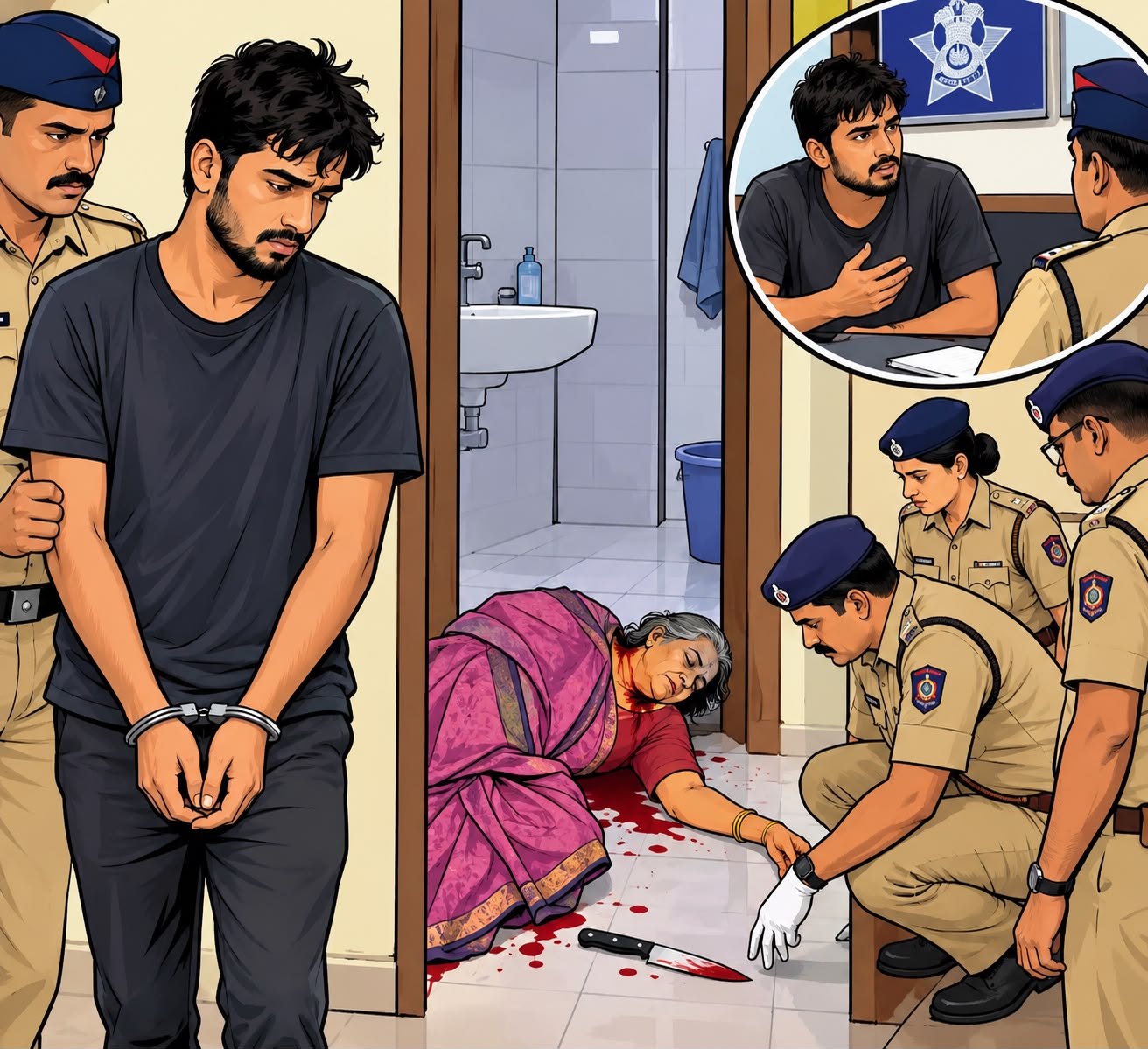 प्रॉपर्टीच्या वादातून नातवाकडून आजीचा खून; सांगवीत खळबळ