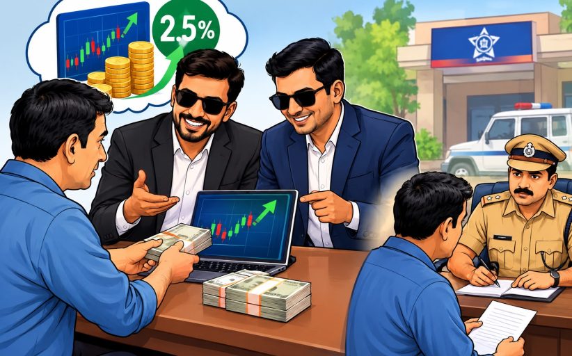 शेअर मार्केटमध्ये गुंतवणुकीच्या आमिषाने लाखोंची फसवणूक!