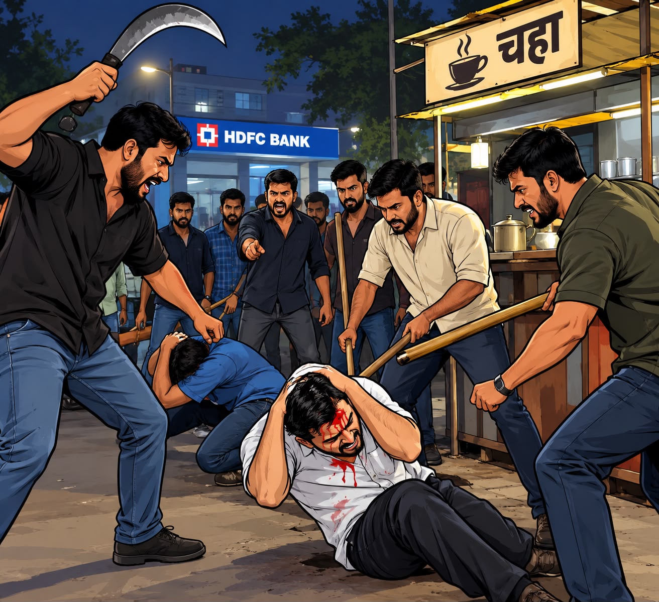 स्मार्ट पिंपळे सौदागरमध्ये स्वयंघोषित भाईंची दादागिरी....