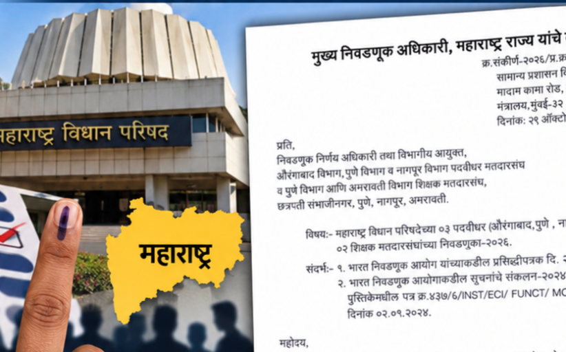 पदवीधर आणि शिक्षक मतदारसंघांतील आचारसंहिता संपुष्टात!..